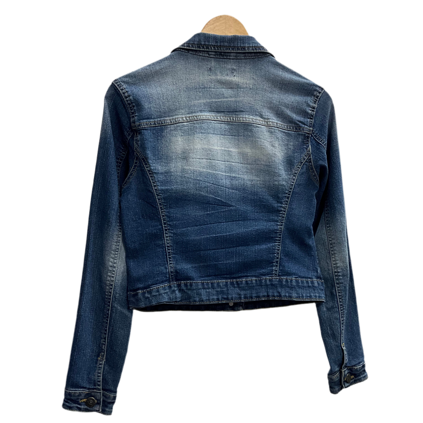 Veste en jean bleu pour femme New Look