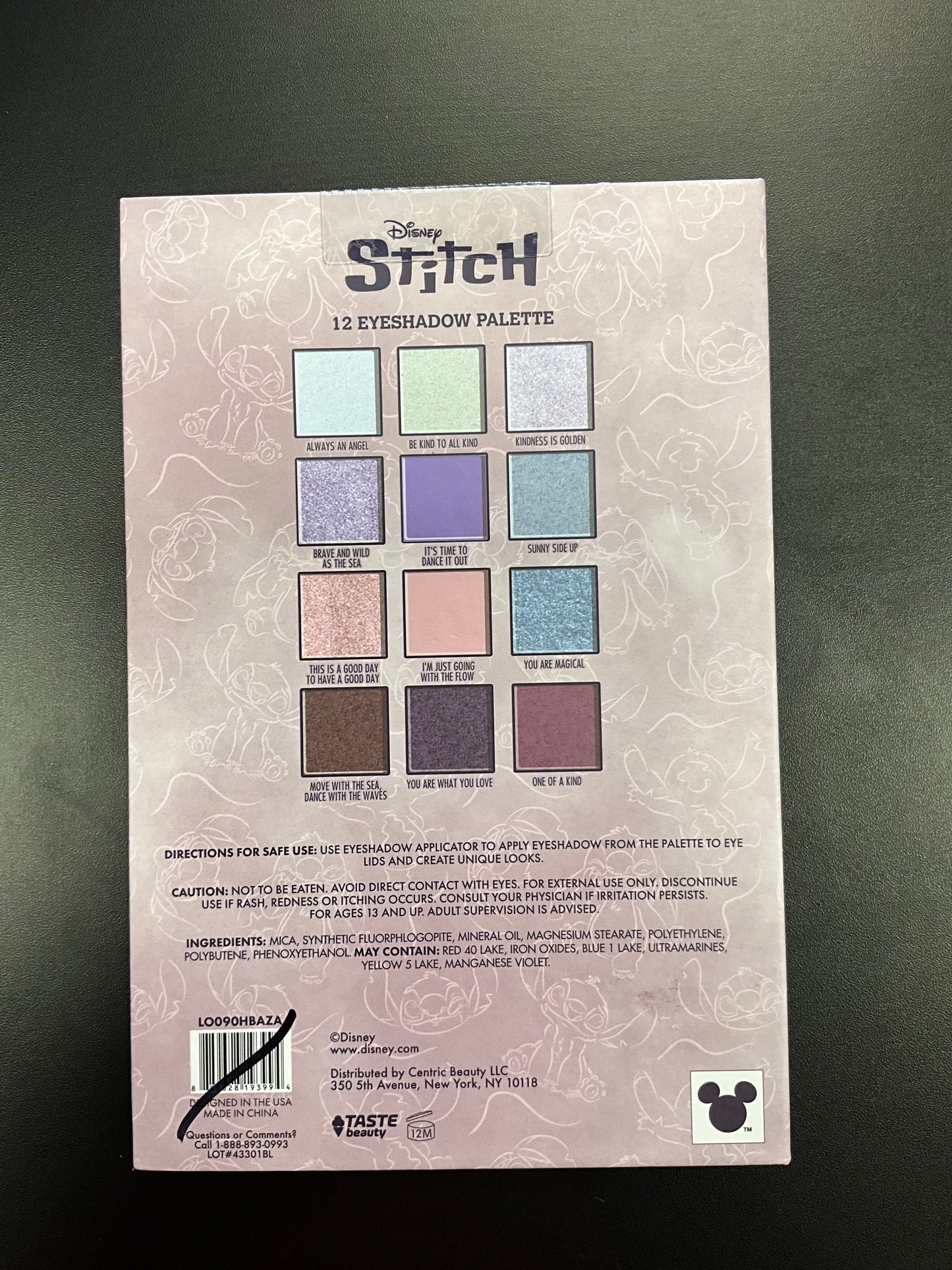 Disney Stitch Eyeshadow Palette