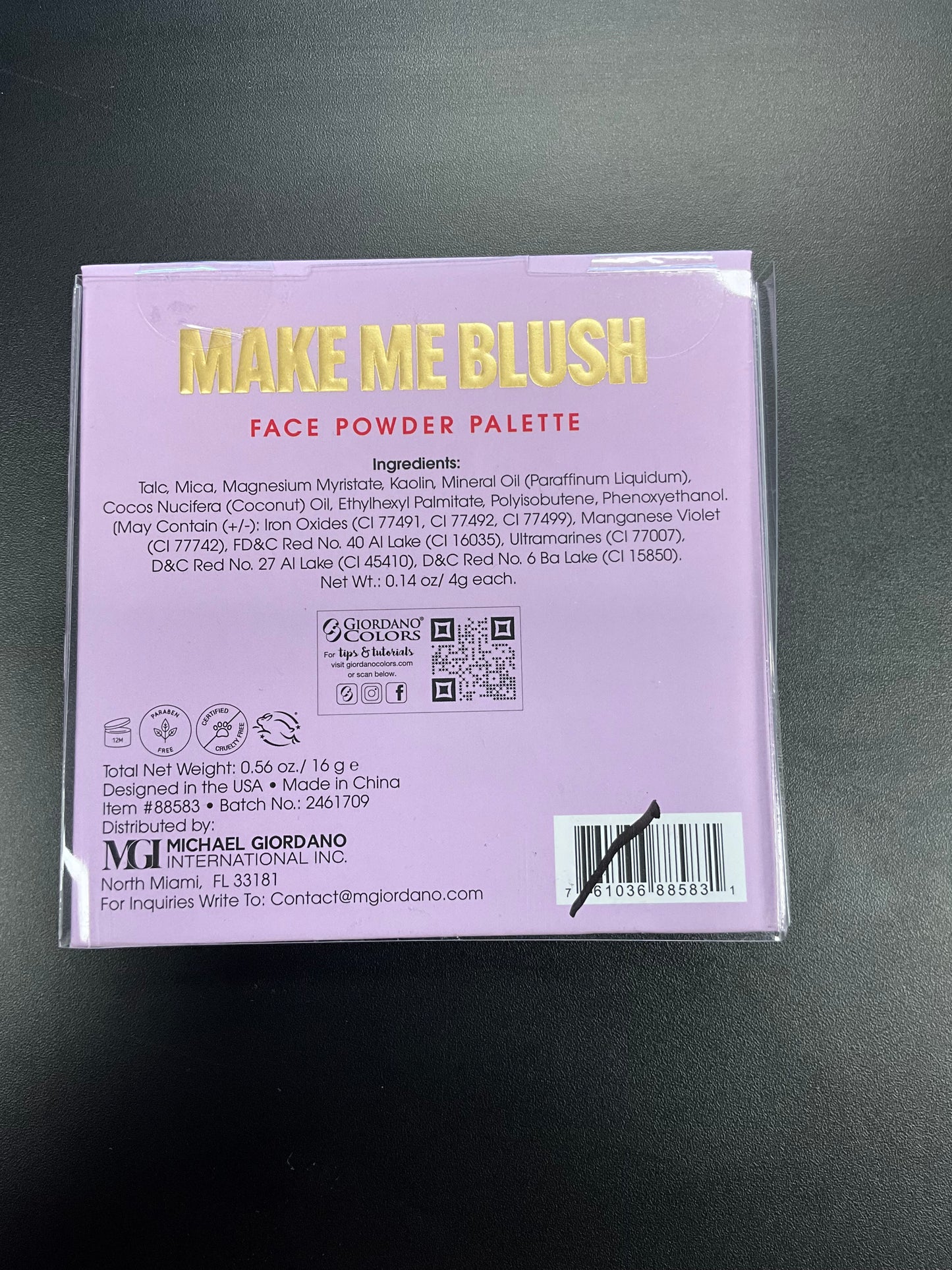 Make Me Blush Face Powder Palette