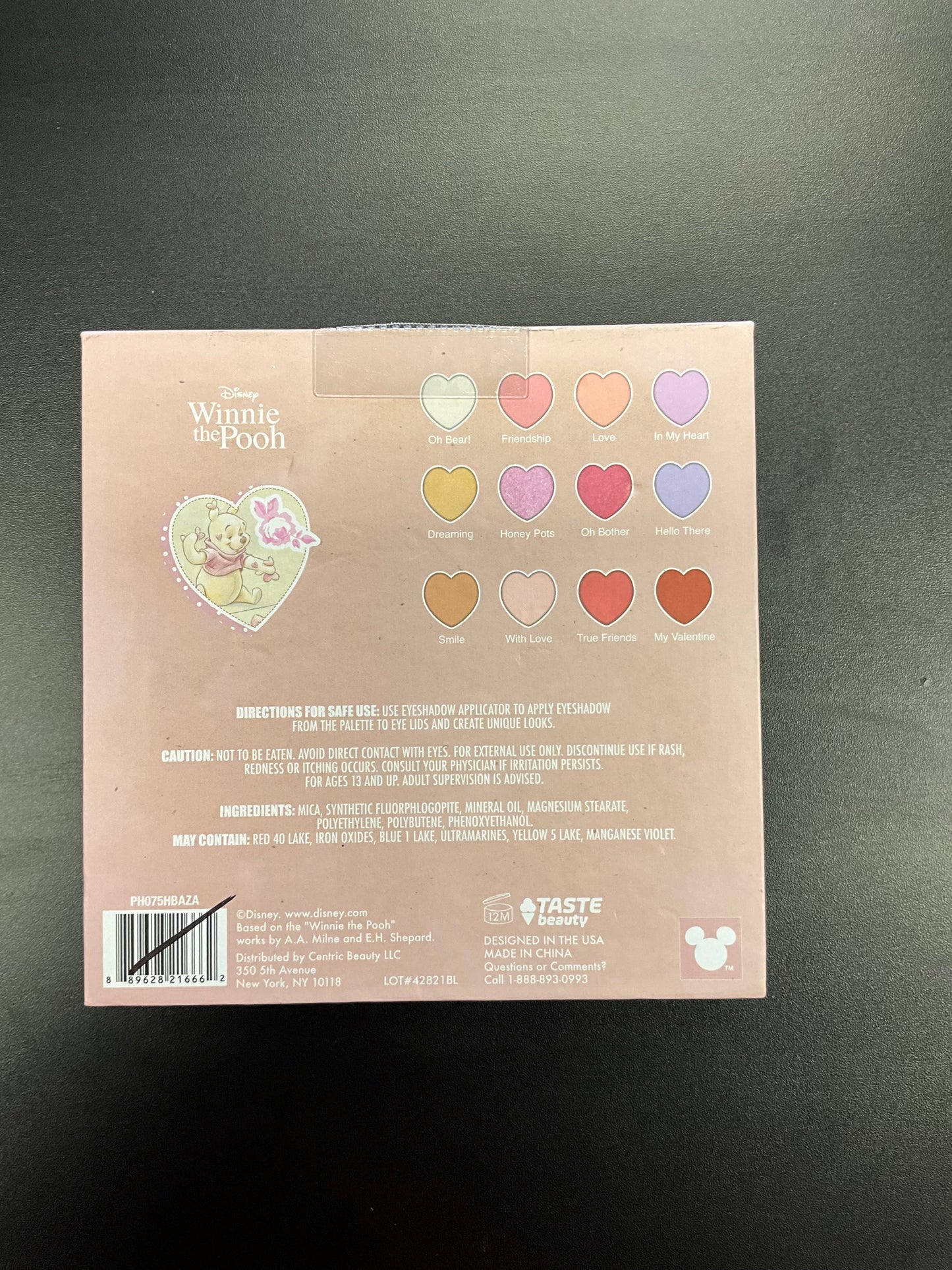 Winnie the Pooh Eyeshadow Palette