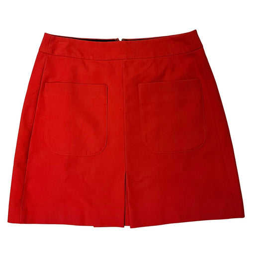 The LOFT Ann Taylor Orange Mini Skirt