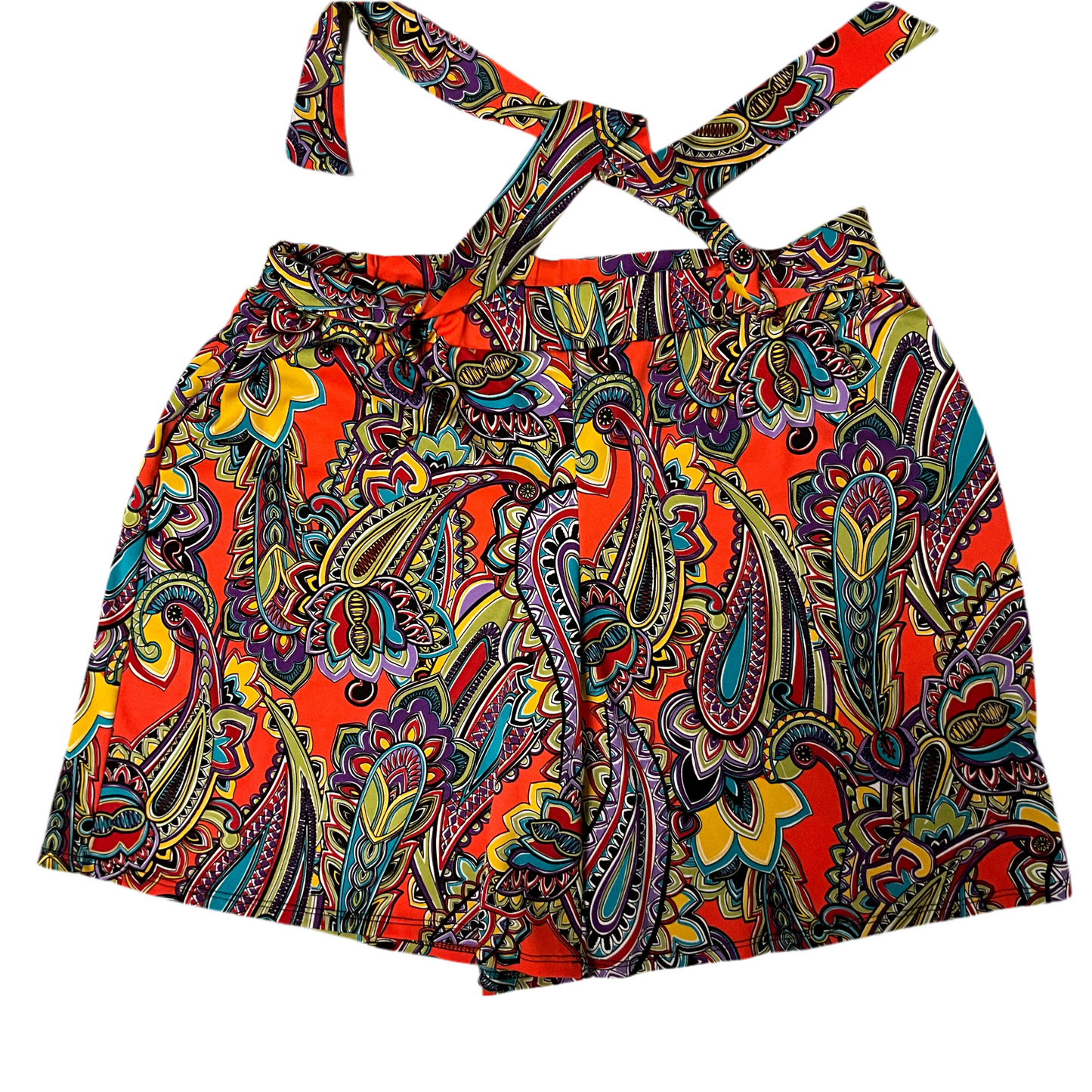 New Directions Women's Multicolor Print Shorts