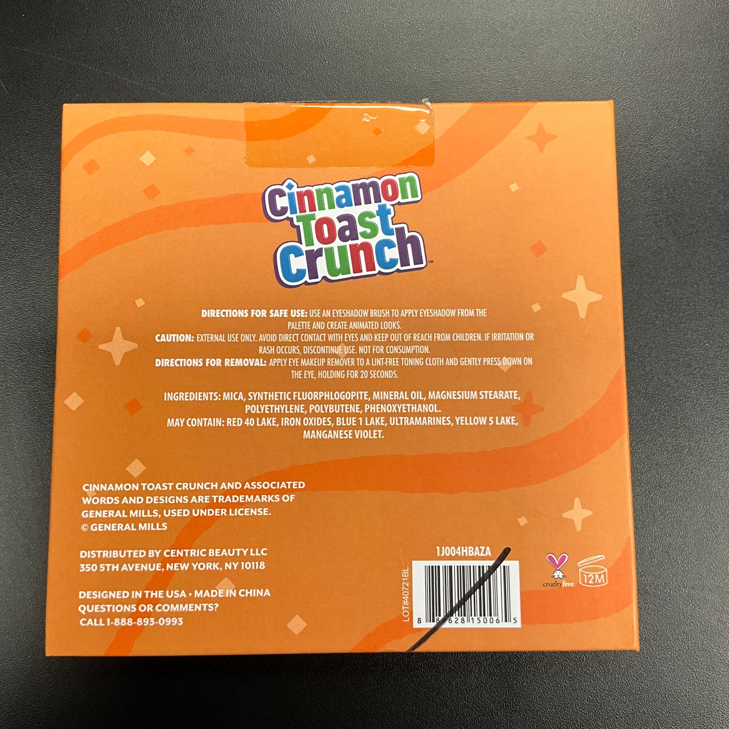 Cinnamon Toast Crunch Eyeshadow Palette