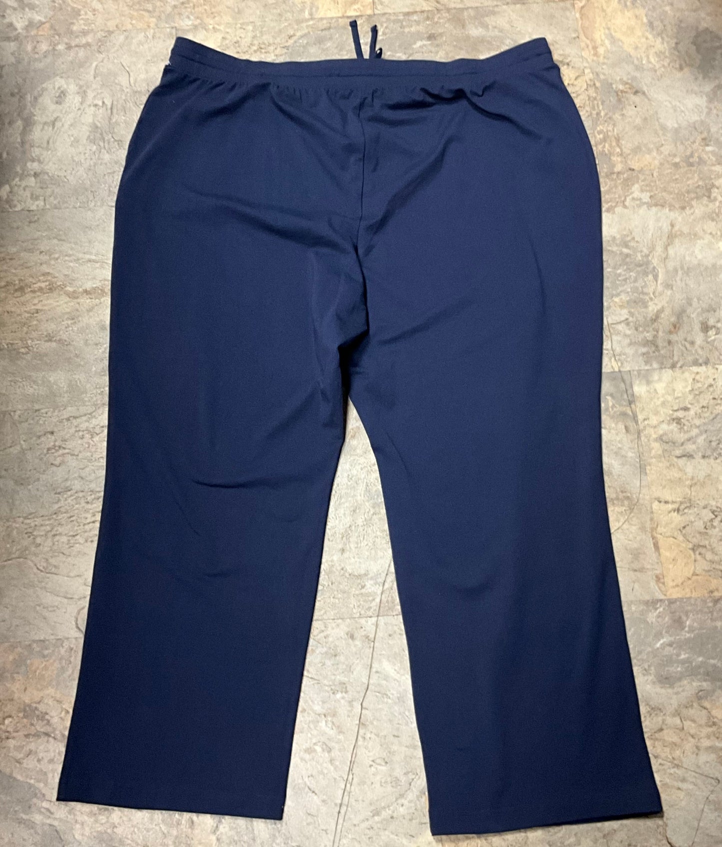 Karen Scott Sport Woman Blue Stretch Pants