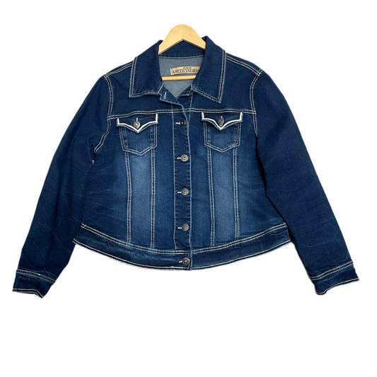 Veste en jean bleu pour femme Amethyst Jeans