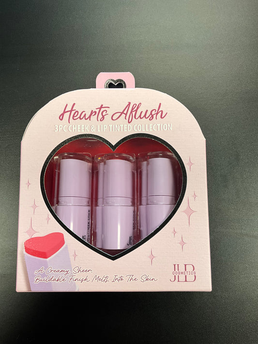 Hearts Aflush Lip and Cheek Makeup Sticks