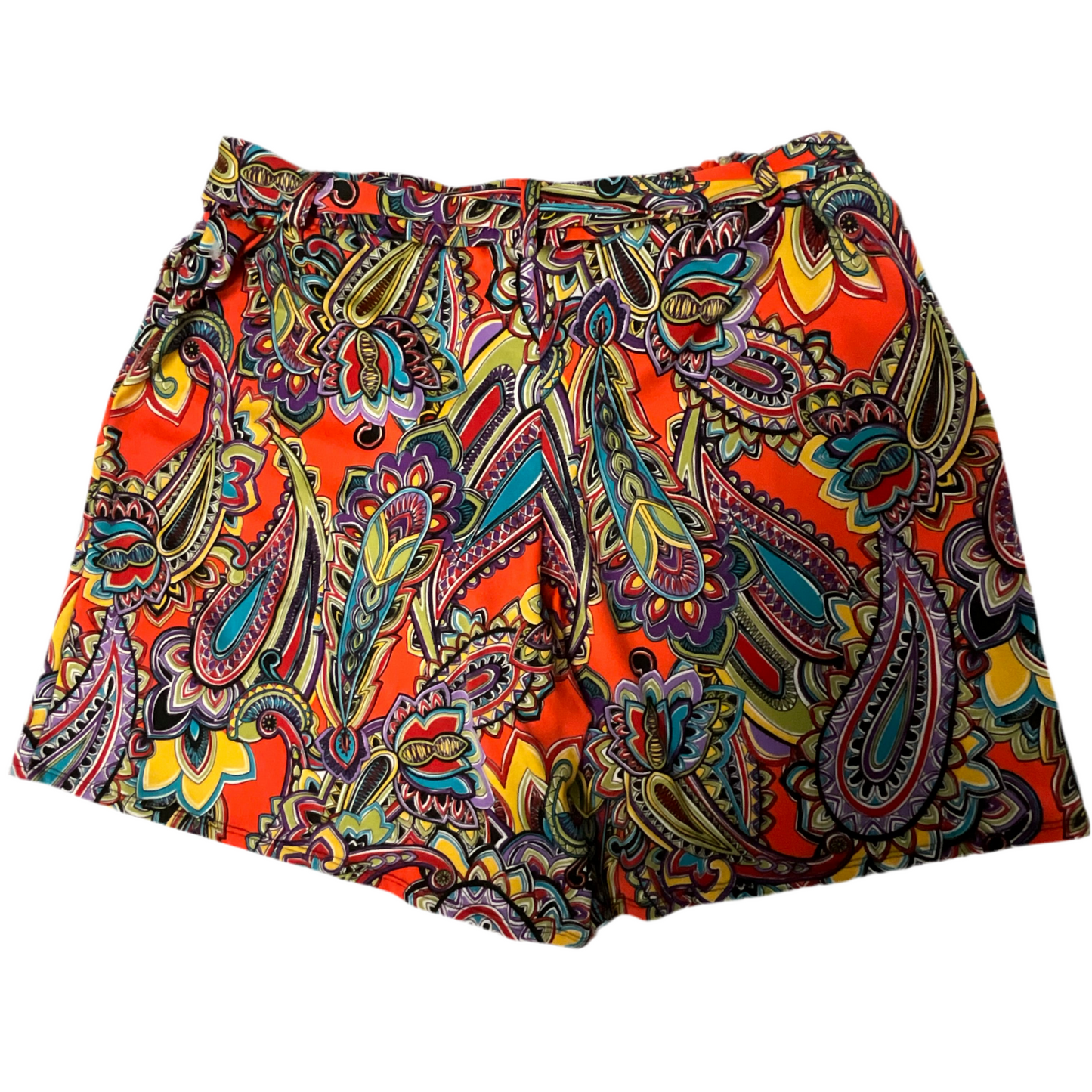 New Directions Women's Multicolor Print Shorts