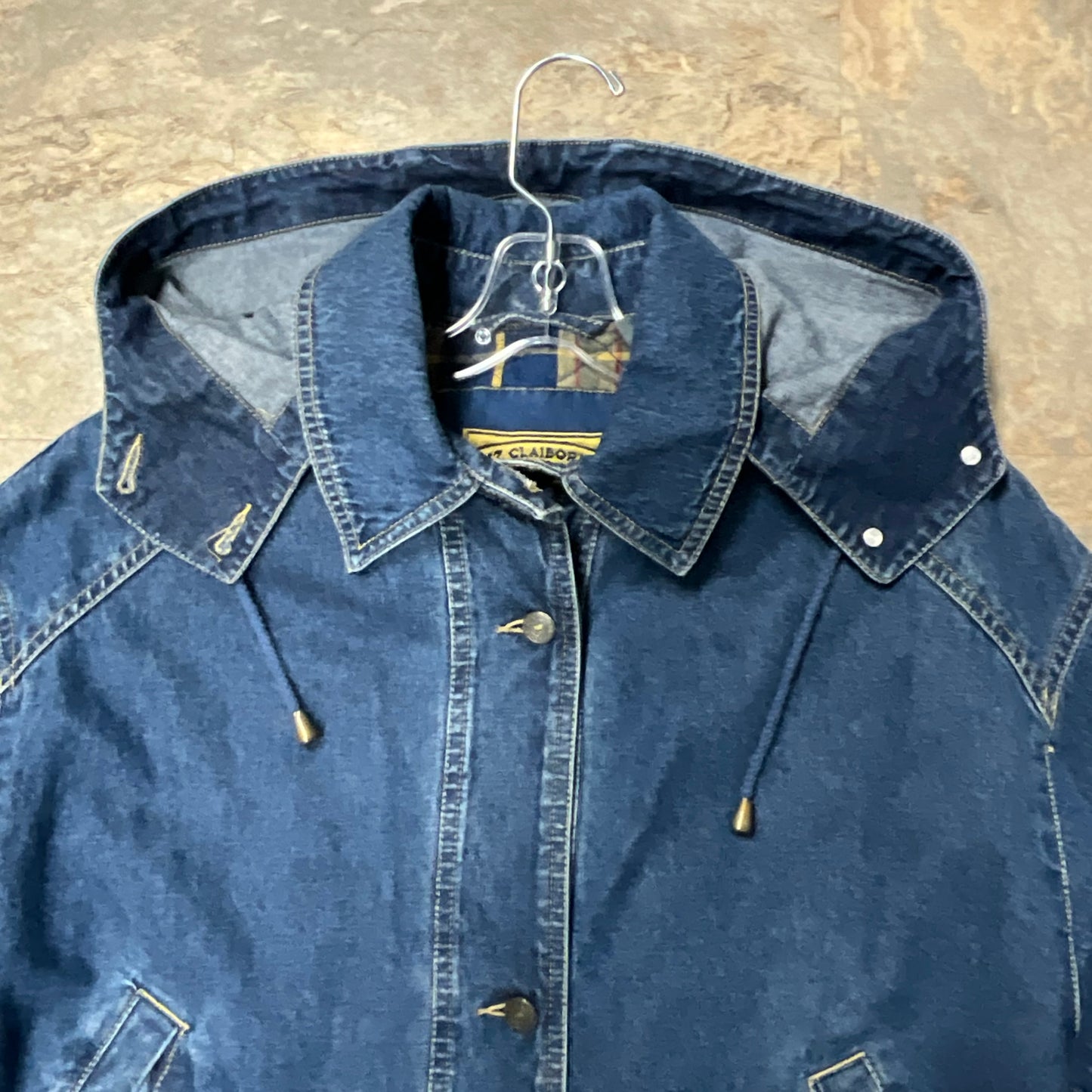 Manteau en denim bleu Liz Clairborne Jeans