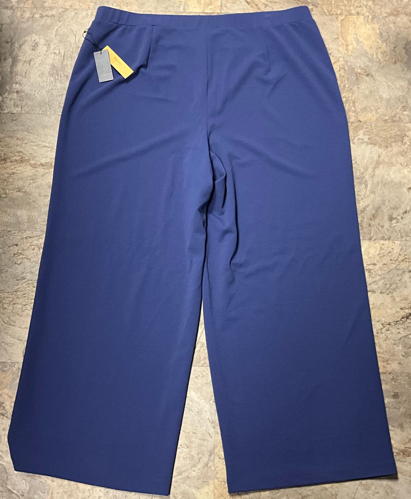 Maree Pour Toi Women's Blue Stretch Pants