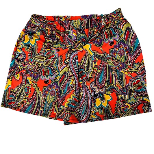 New Directions Women's Multicolor Print Shorts