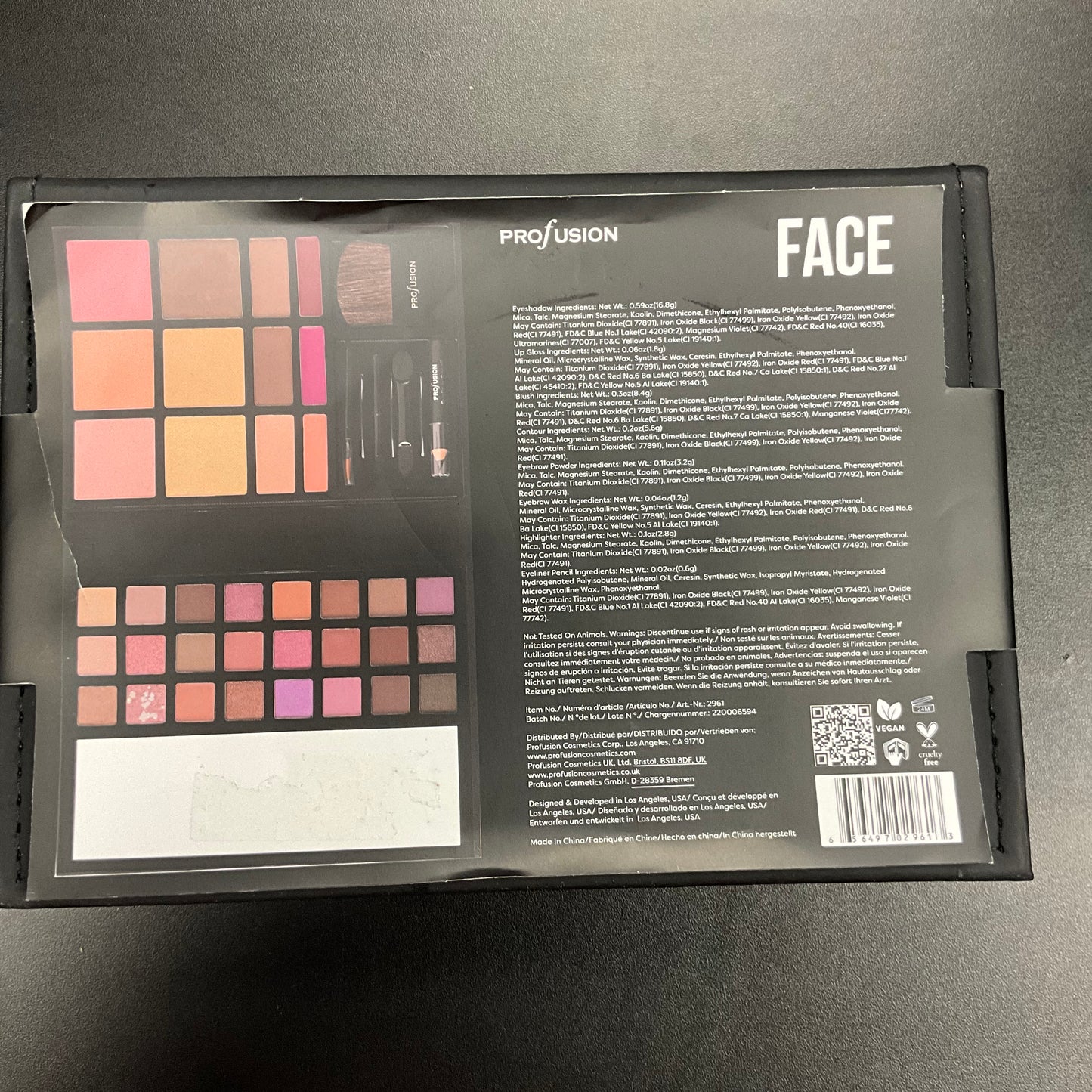 FACE - Makeup Palette by Profusion