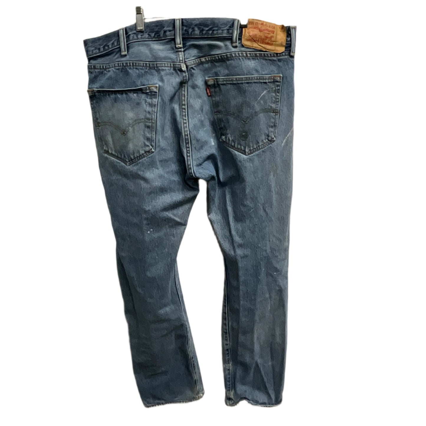 Levi's 501 Men's Button Fly Blue Jeans