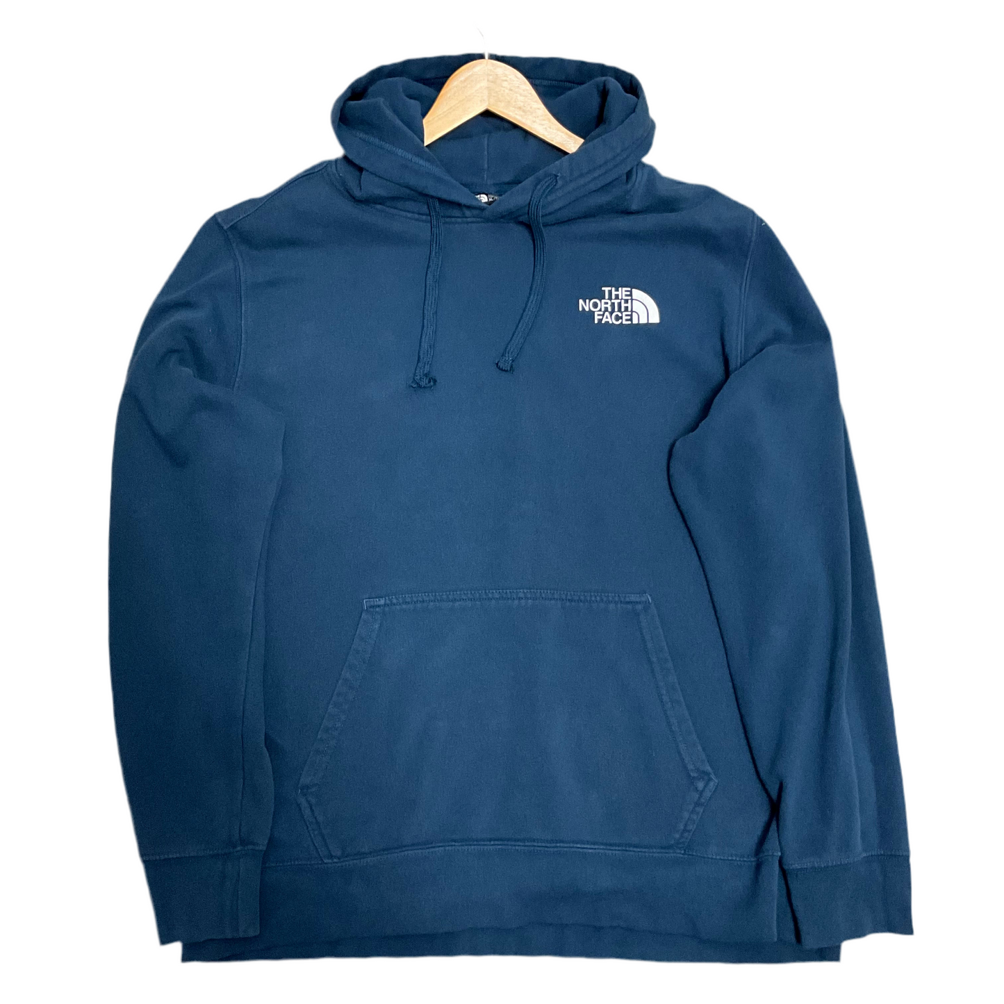 Sweat à capuche bleu North Face