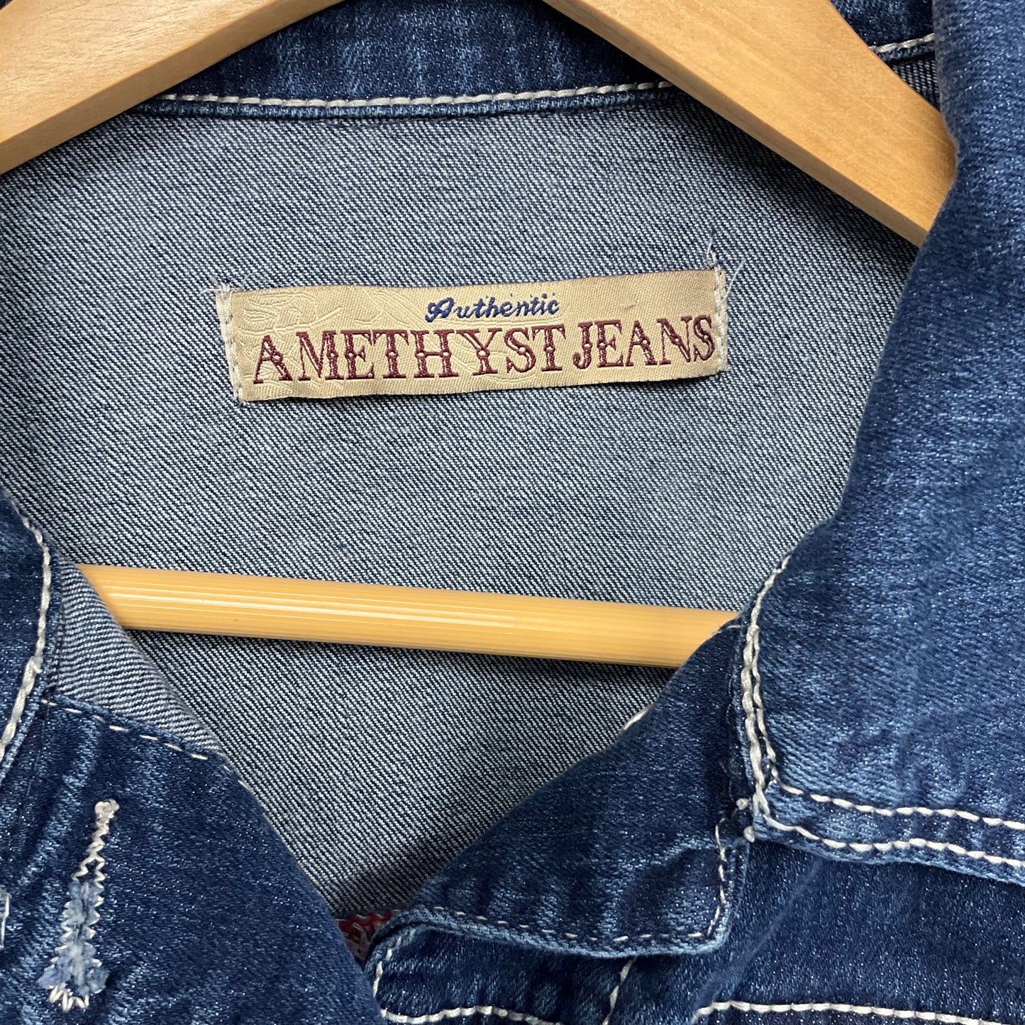 Veste en jean bleu pour femme Amethyst Jeans